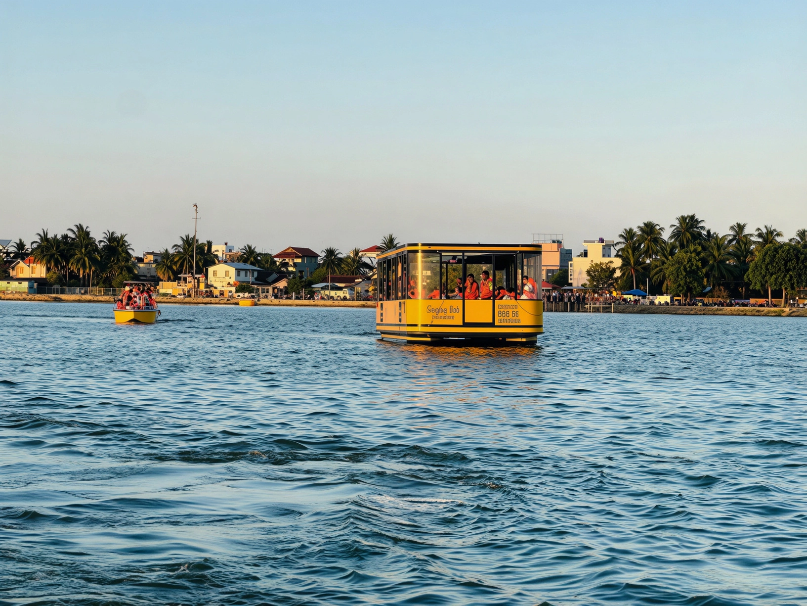 Photo · river view from the boat